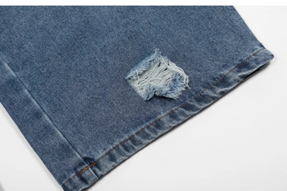 アルファベットスタープリントデニムパンツ/cm0111