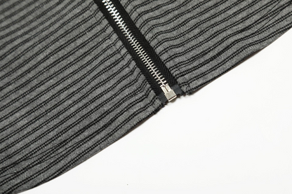 スタープリントジップアップスウェット