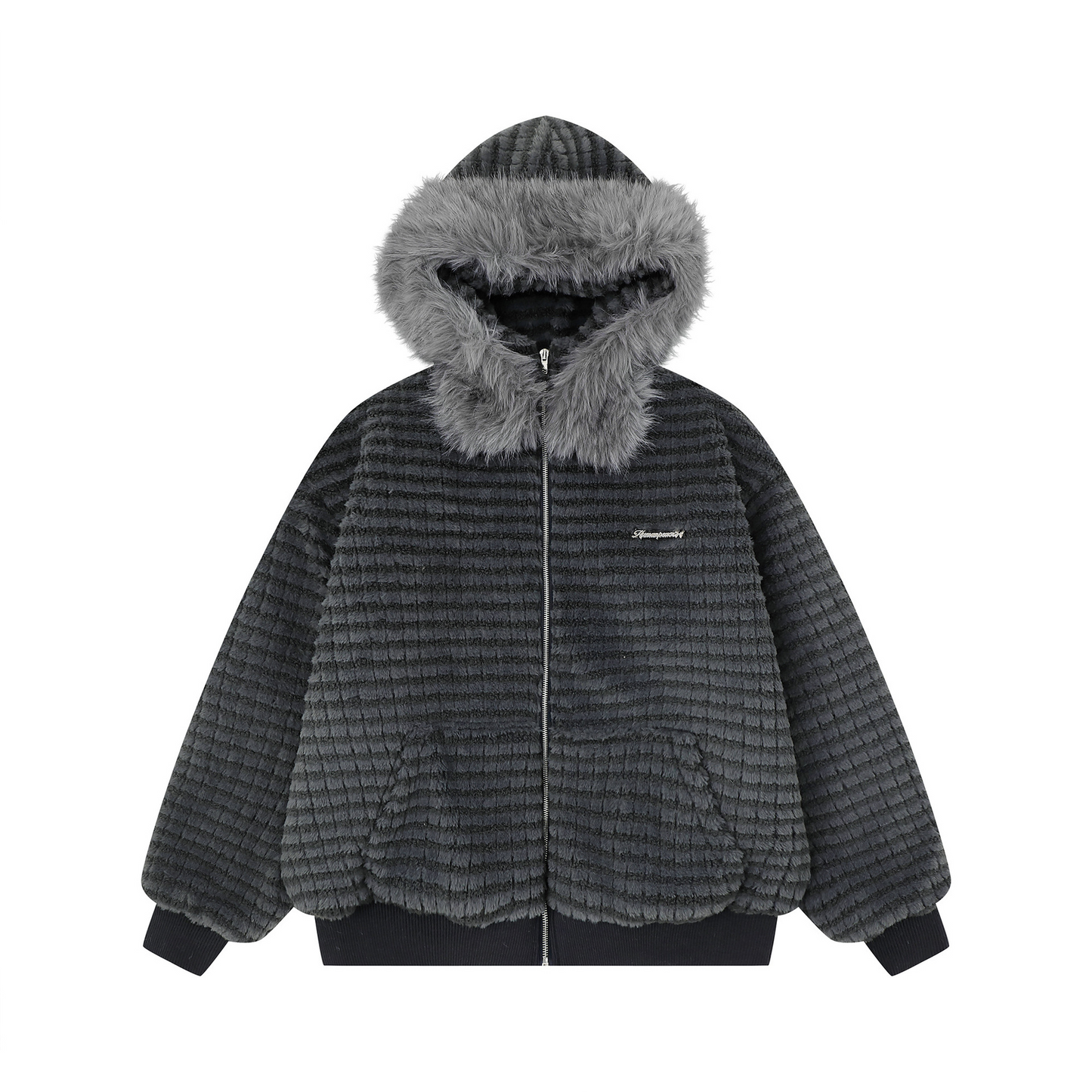 ボーダーボアジャケット/2color/cm0006