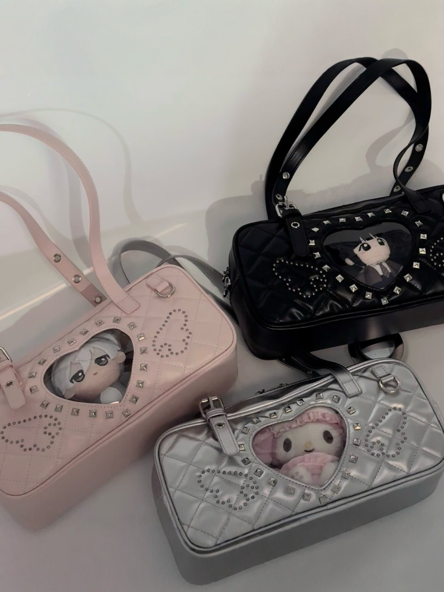 3color/エンジェルハートデザイン痛バッグ/cm0308