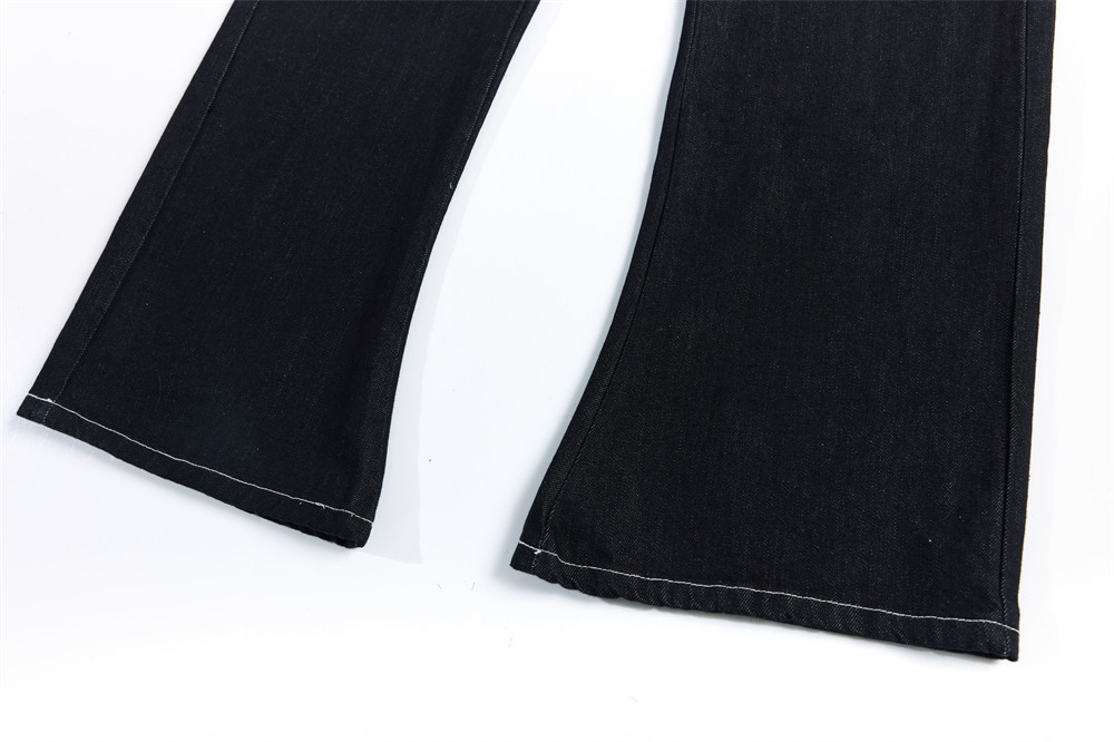 クロスデザインレオパードディテールワイドパンツ/cm0147