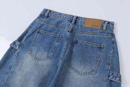 ワイドウォッシュドデニムパンツcm0009