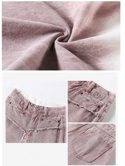 ブリーチカラーカーゴデニム/2color/cm0116