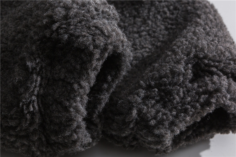 バイカラーワンポイントロゴボアジャケット/2color/cm0122