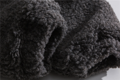 バイカラーワンポイントロゴボアジャケット/2color/cm0122