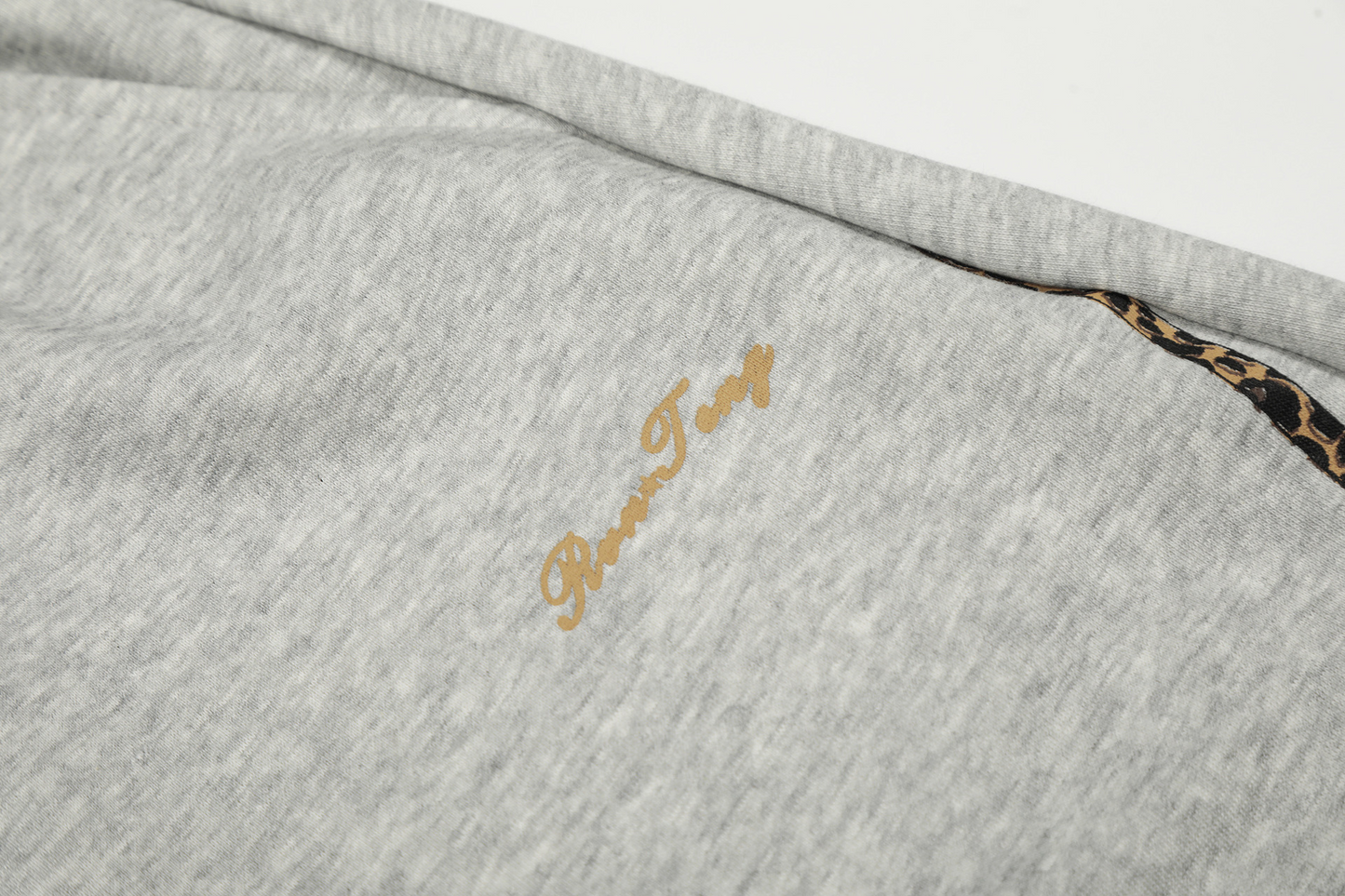 レオパード柄ラインストラップ付パンツ/2color/cm0077