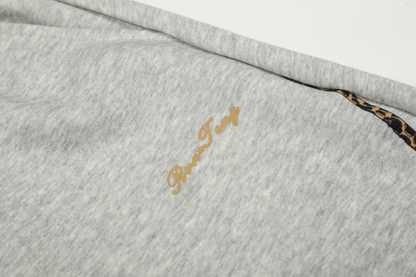 レオパード柄ラインストラップ付パンツ/2color/cm0077