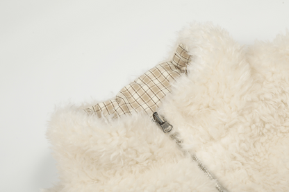 リバーシブルボアジャケット/2color/cm0069