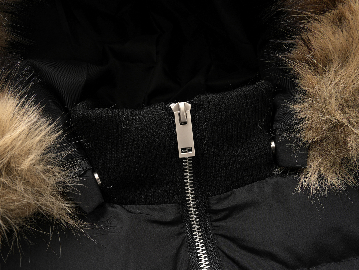 ファー付きパファージャケット/2color/cm0087