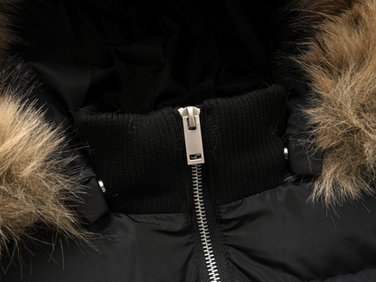 ファー付きパファージャケット/2color/cm0087