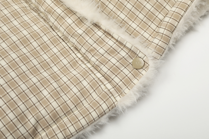 リバーシブルボアジャケット/2color/cm0069