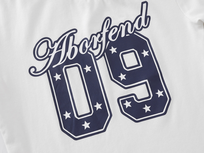 カラーライン/ナンバープリント長袖Tシャツ/2color/cm0100