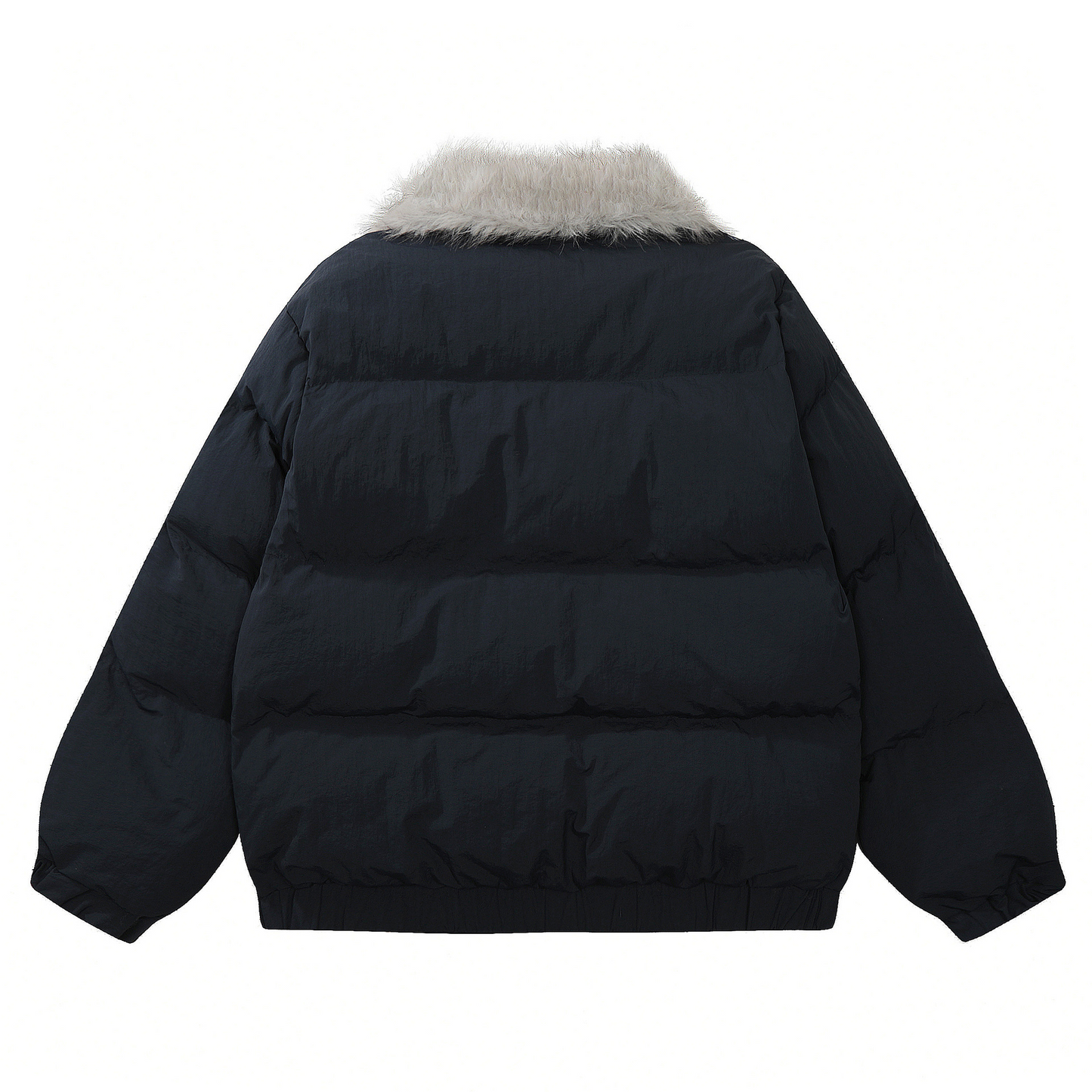 ファーネックパファージャケット/2color/cm0078