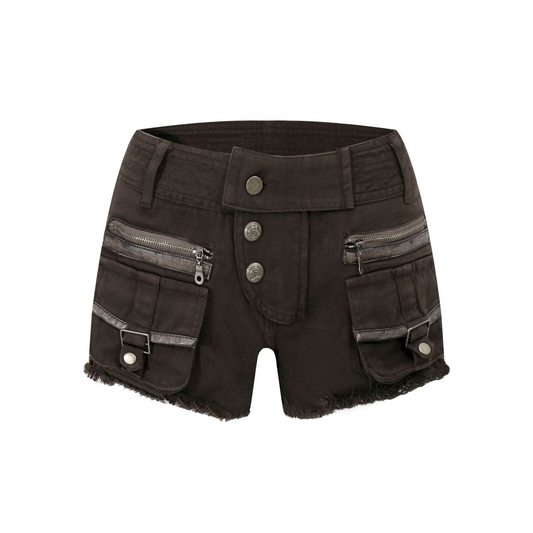 2color/ポケットデザインショートパンツ/cm0193