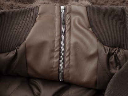 ベルトネックボアジャケット/2color/cm0072