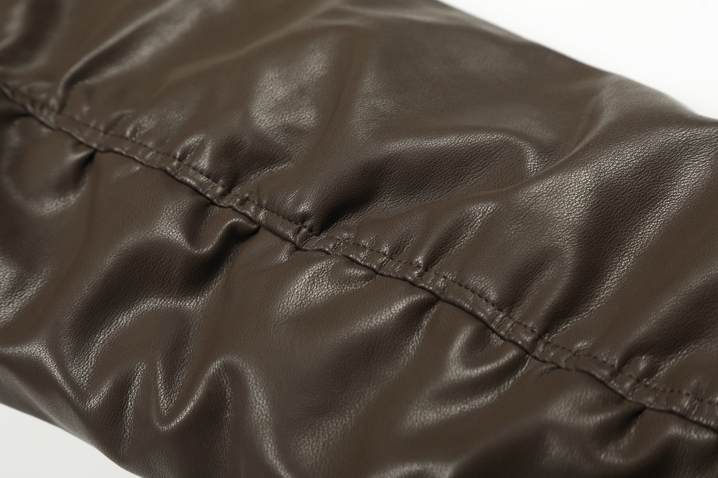 フェイクファーカラースタッズPUジャケット/2color/cm0144