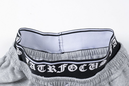 クロスデザインアルファベットスウェットパンツ/cm0092