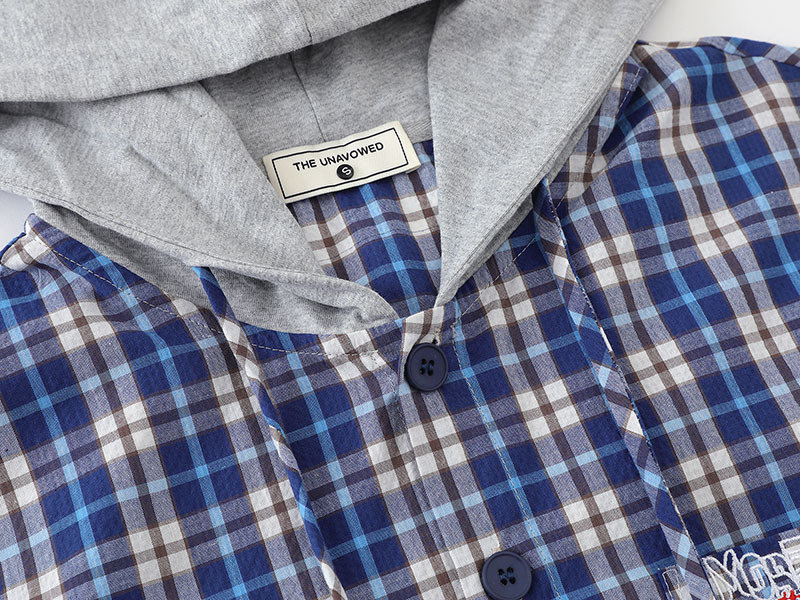 フェイクレイヤーチェックシャツジャケット/2color/cm0082