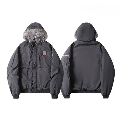 フェイクファーミリタリージャケットcm0001