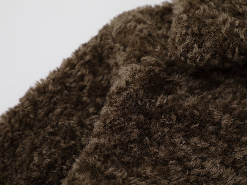 ツノ耳フードワンポイントロゴボアジャケット/2color/cm0074