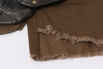 ベルトデザインショートパンツ/4color/cm0137