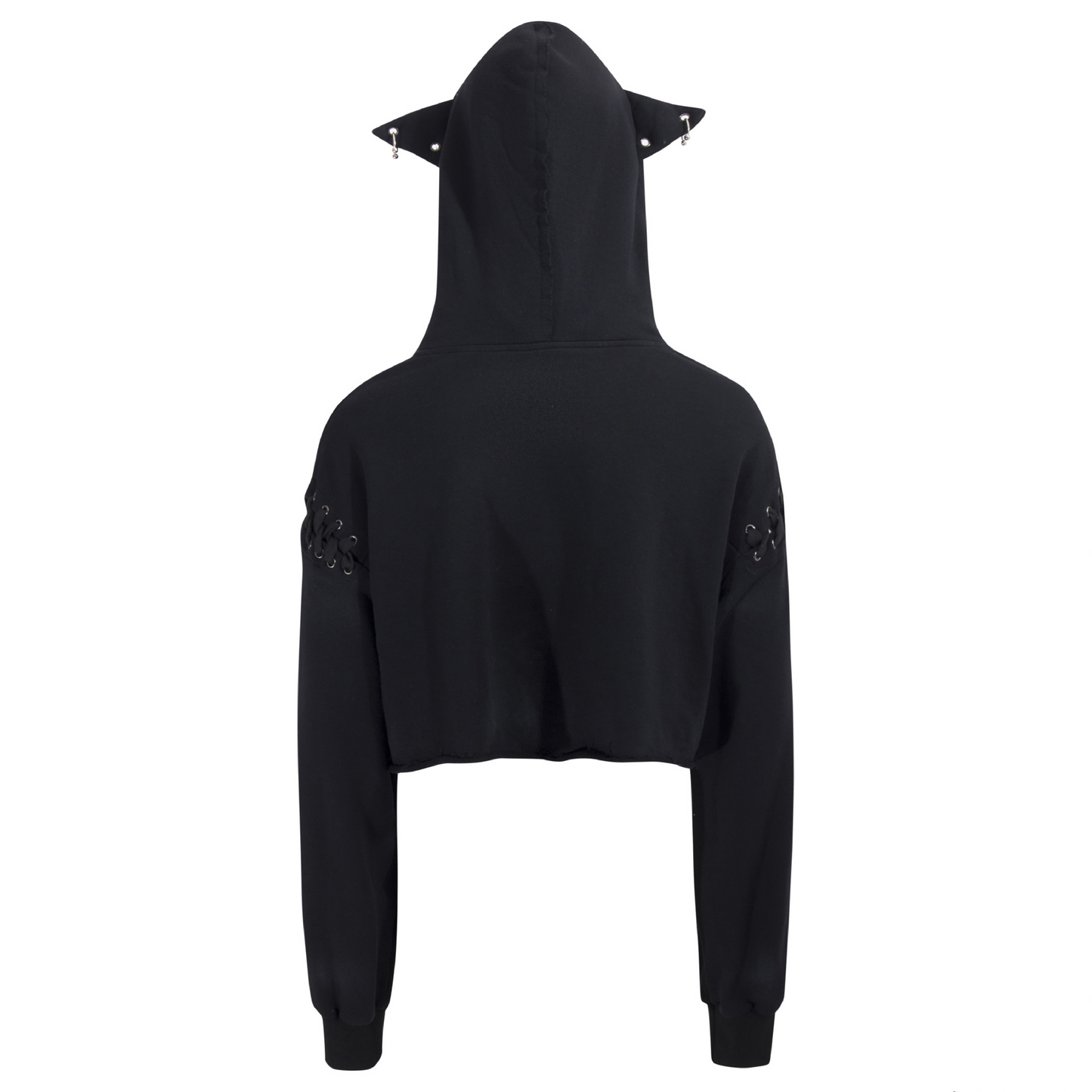 ショルダーリボンデザイン耳付きスウェット/2color/cm0027