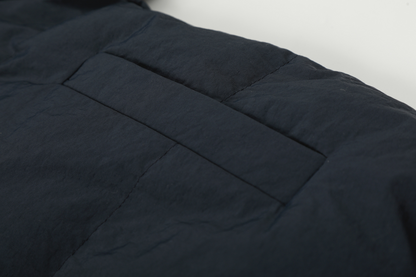 ファーネックパファージャケット/2color/cm0078