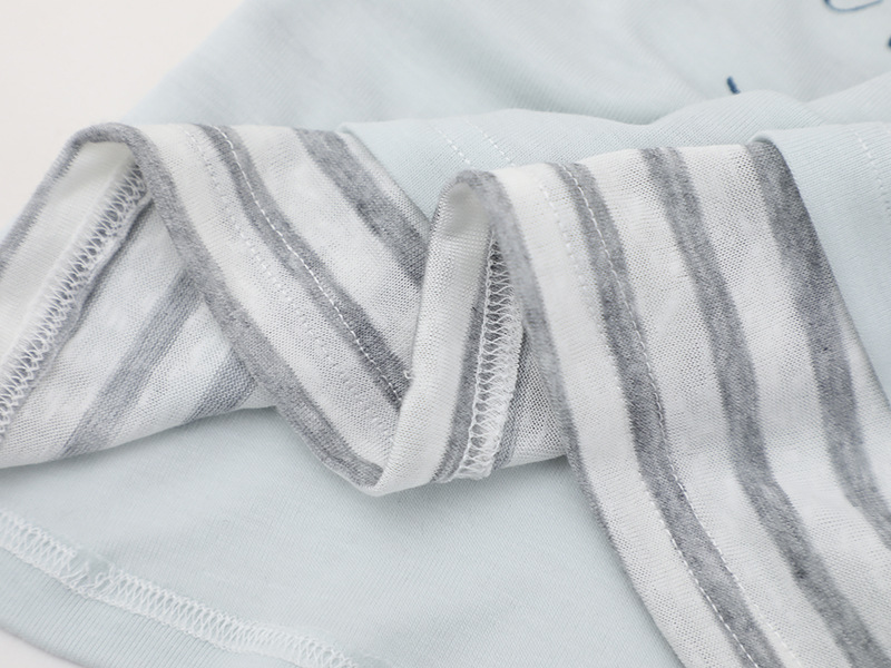 2color/フェイクレイヤードボーダートップス/cm0240