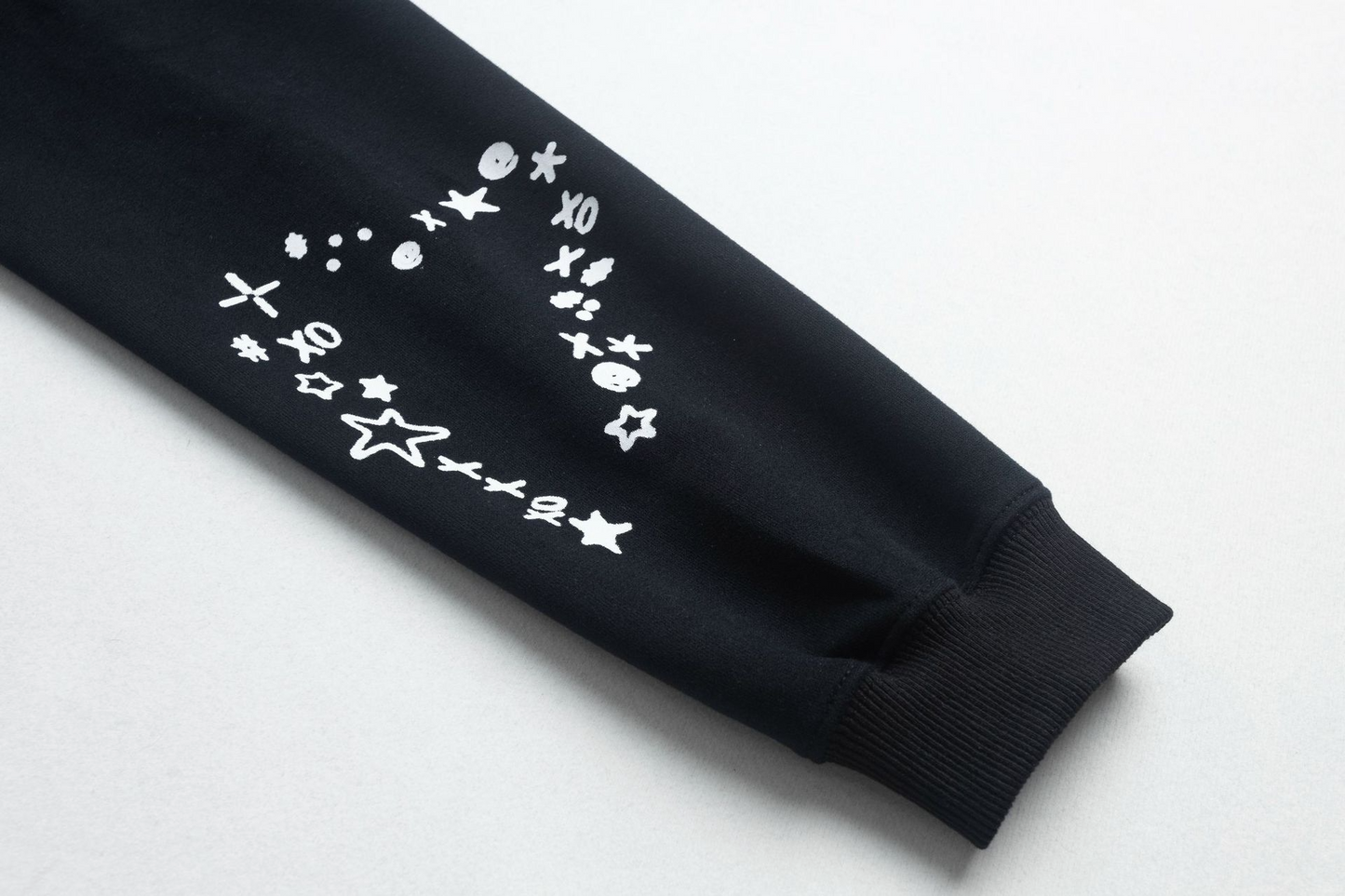 ベアプリントデザイン/クマ耳付きフードパーカー/2color/cm0129