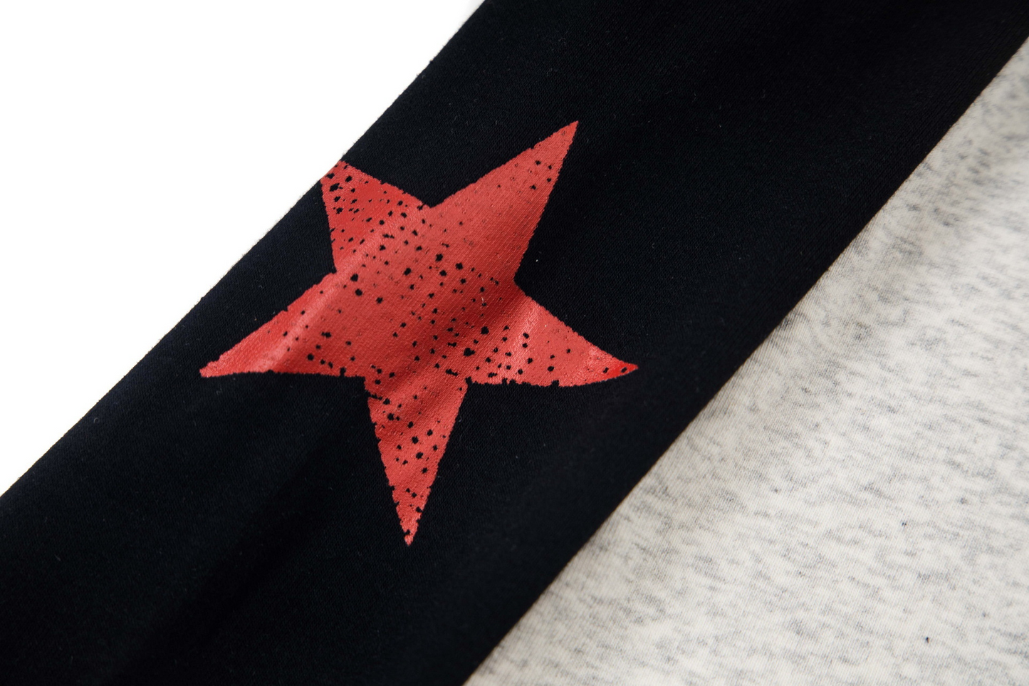 バイカラーフロントボタンプリントトップス/2color/cm0155