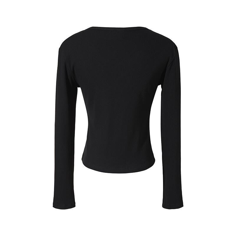 レースラインスポーティー/ナンバー刺繍長袖Tシャツ/2color/cm0099