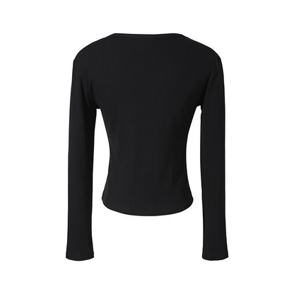 レースラインスポーティー/ナンバー刺繍長袖Tシャツ/2color/cm0099