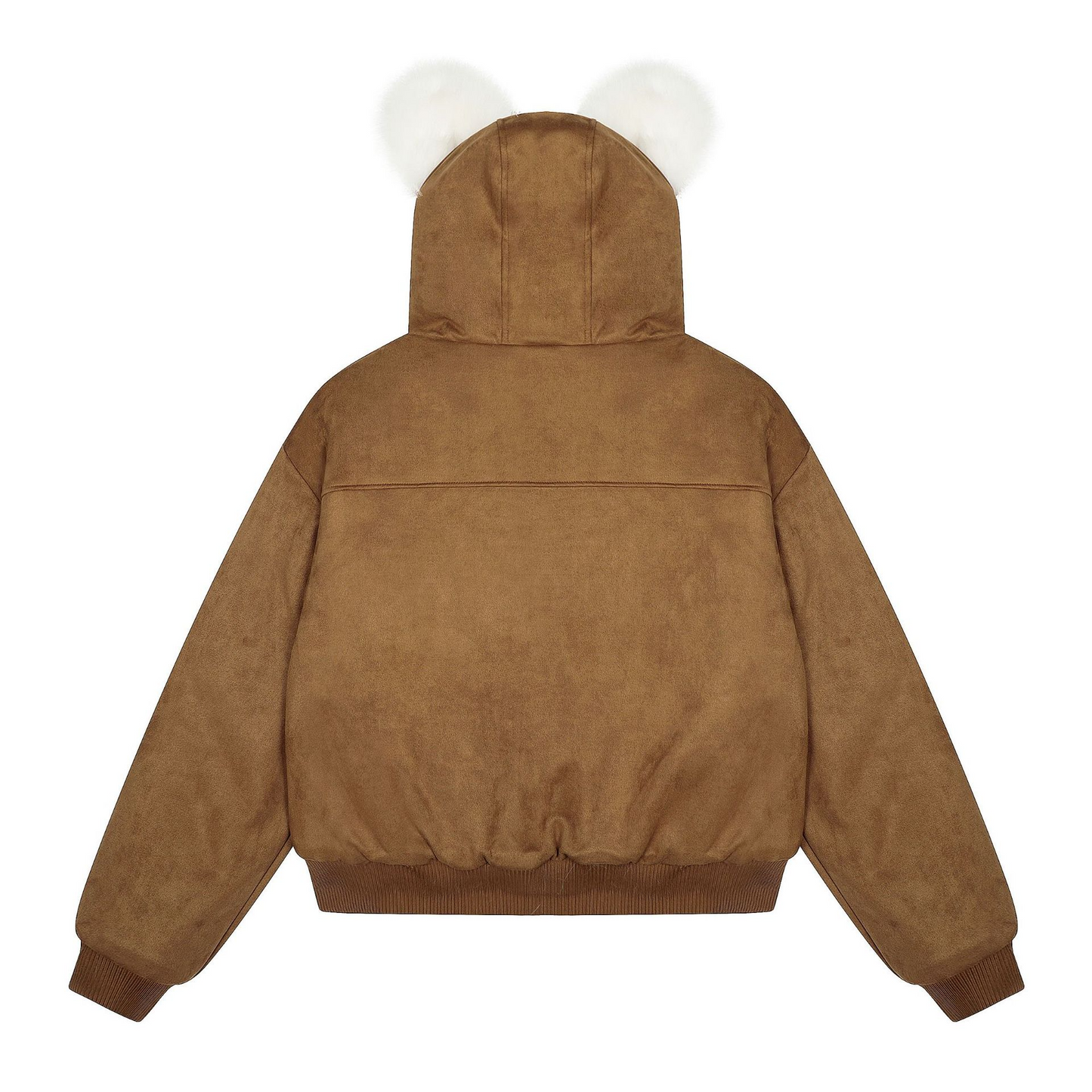 耳付きファーフードパッド入りジャケット/cm0068