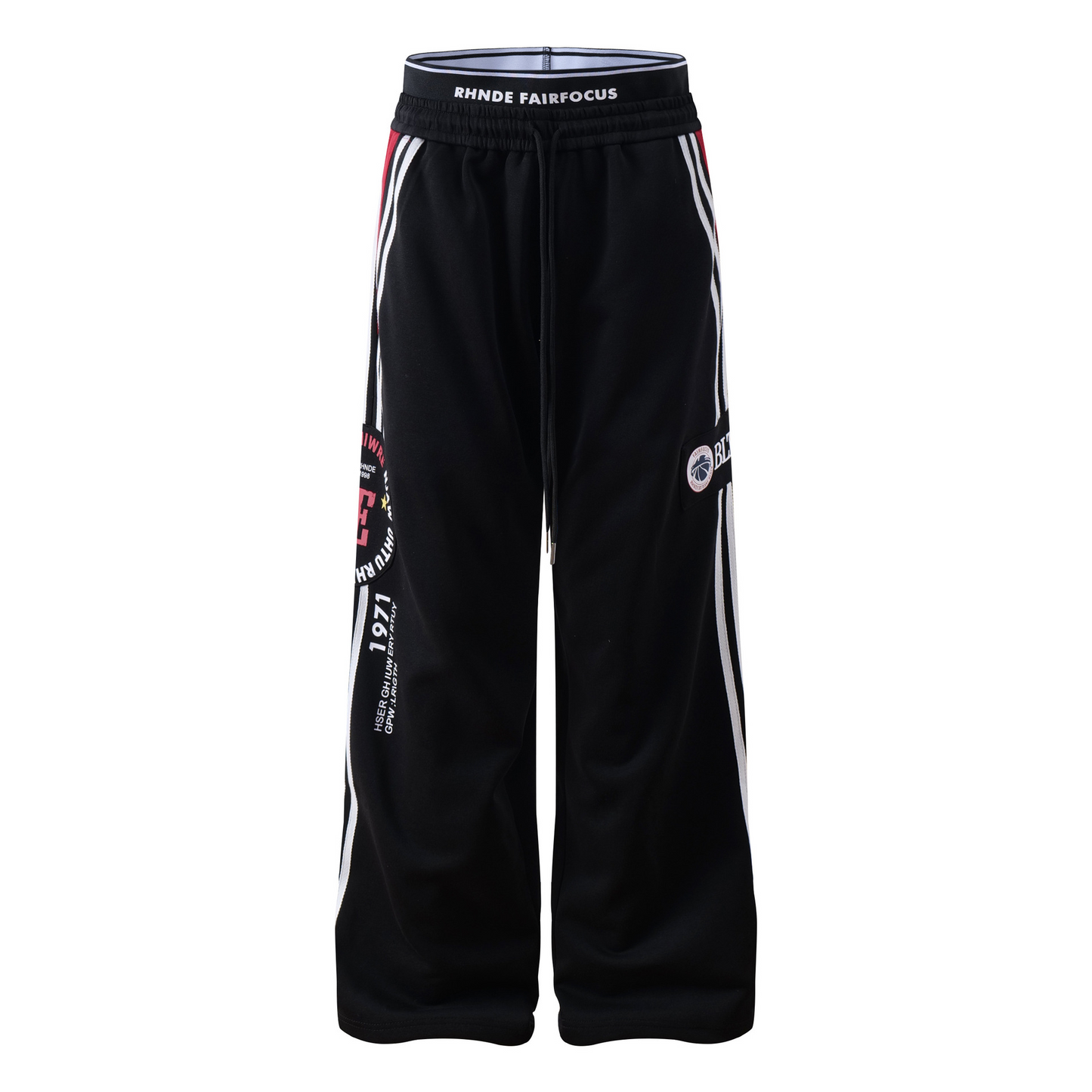 BIGロゴ/ラインワイドパンツ/2color/cm0066