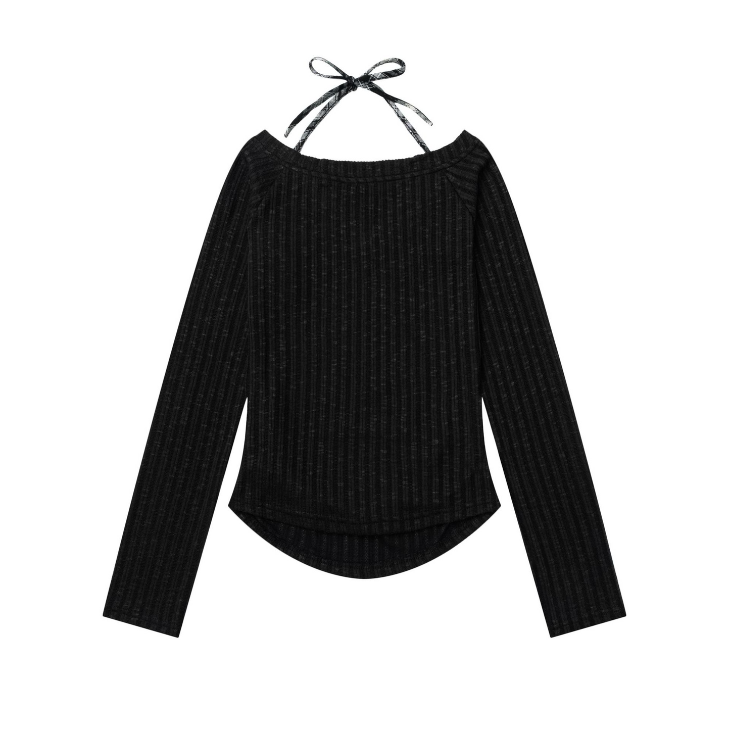 クロスデザインプリントフェイクレイヤートップス/2color/cm0153