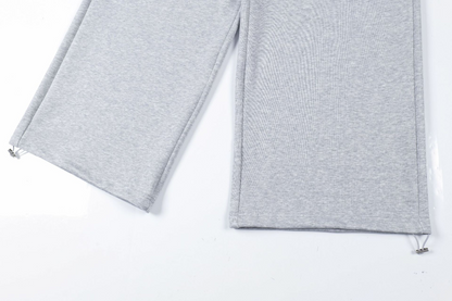 クロスデザインアルファベットスウェットパンツ/cm0092