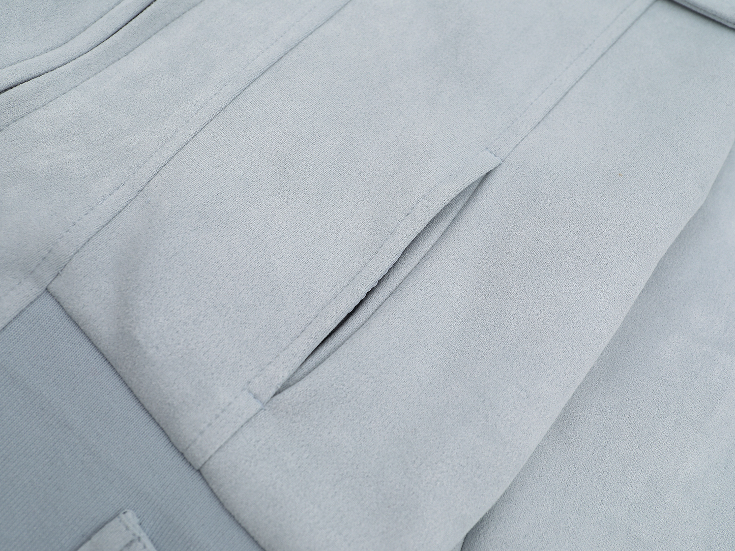 取り外しファー付きポケットデザインジップアップジャケット/2color/cm0043