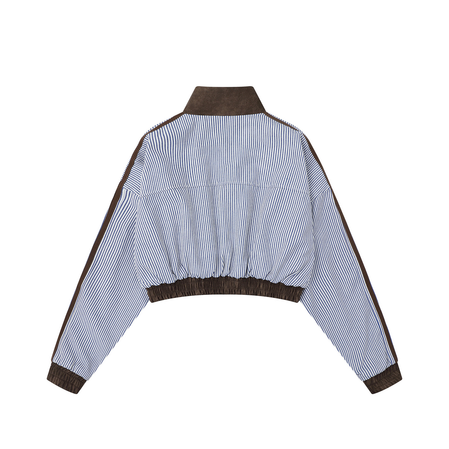 ストライプラインデザイン切り替えジャケット/cm0046