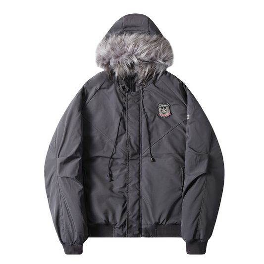 フェイクファーミリタリージャケットcm0001