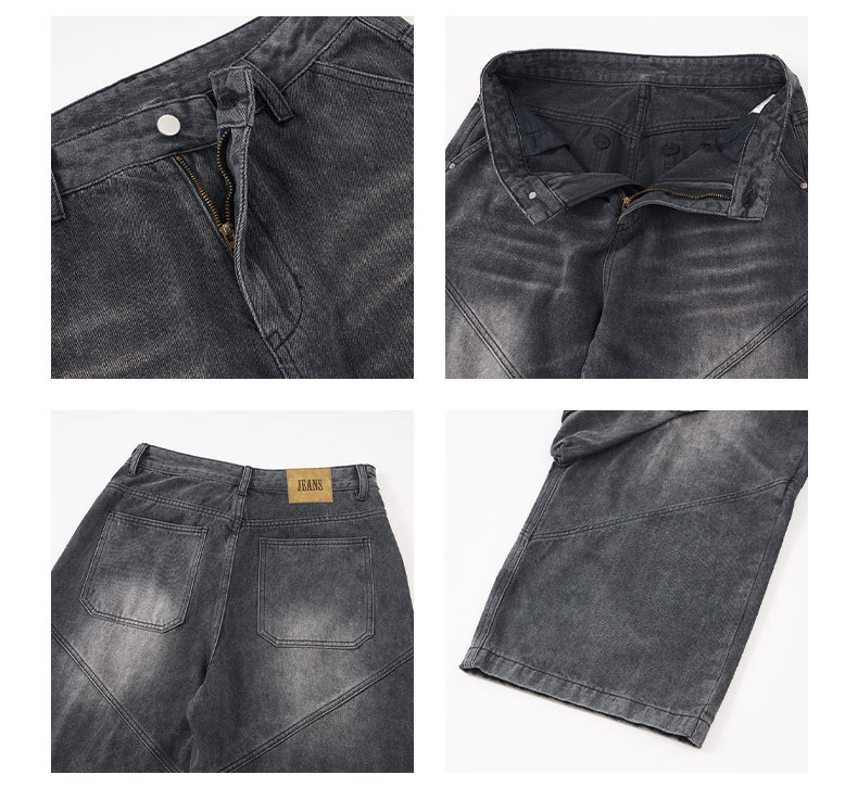 BIGポケットワイドレッグカーゴデニム/cm0117