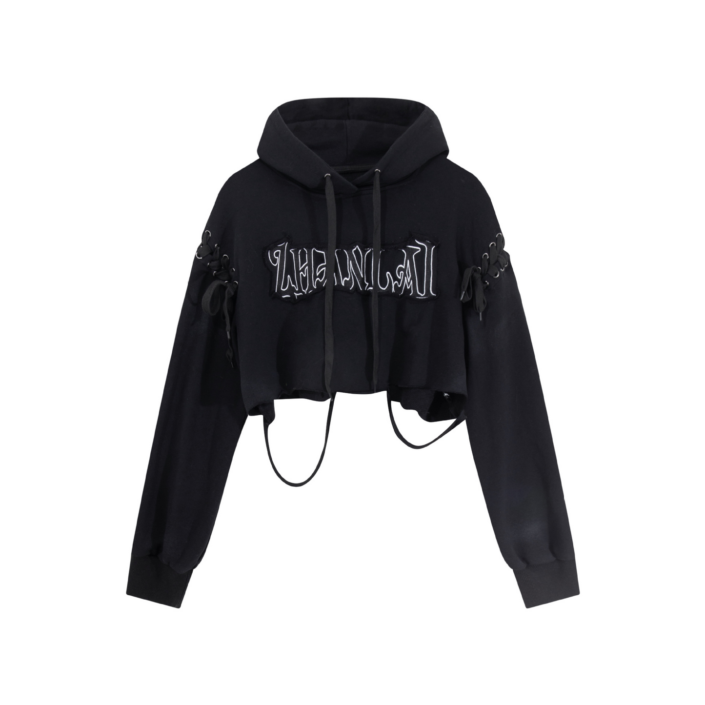 ショルダーリボンデザイン耳付きスウェット/2color/cm0027