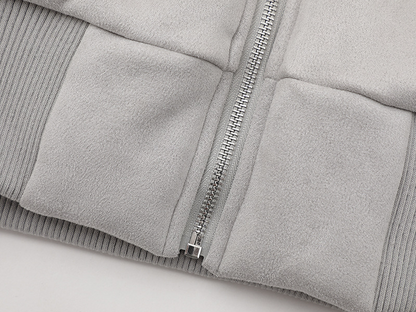 耳付きフードクロスデザインジャケット cm0015