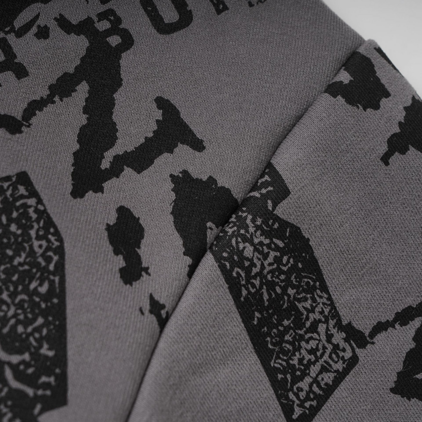 オフショルダープリントデザインスウェット/cm0025