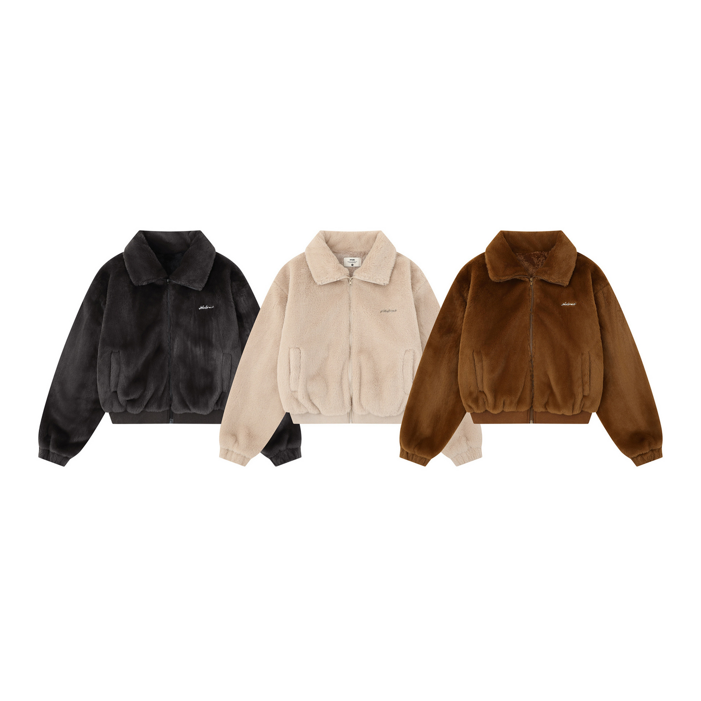 ワンポイントロゴカラージャケット/3color/cm0005