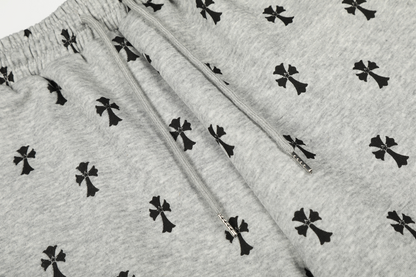 クロス柄スターロゴワイドパンツ/2color/cm0076