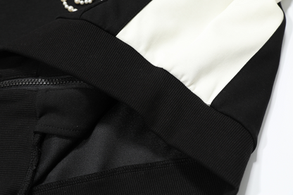 ビーズロゴラインデザインパーカー/3color/cm0073