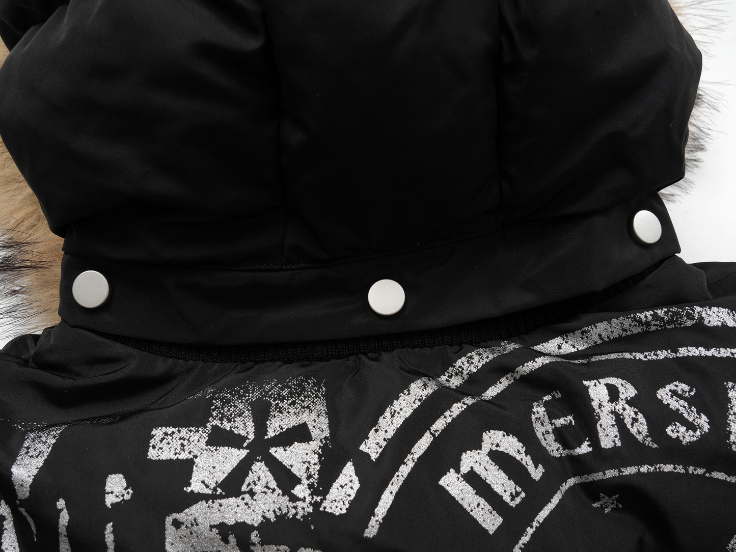 ファー付きパファージャケット/2color/cm0087