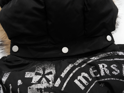 ファー付きパファージャケット/2color/cm0087