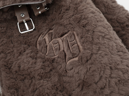 ベルトネックボアジャケット/2color/cm0072