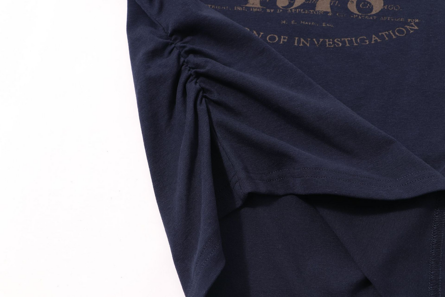 スタッズ付きアシメオフショルダーTシャツ/3color/cm0104